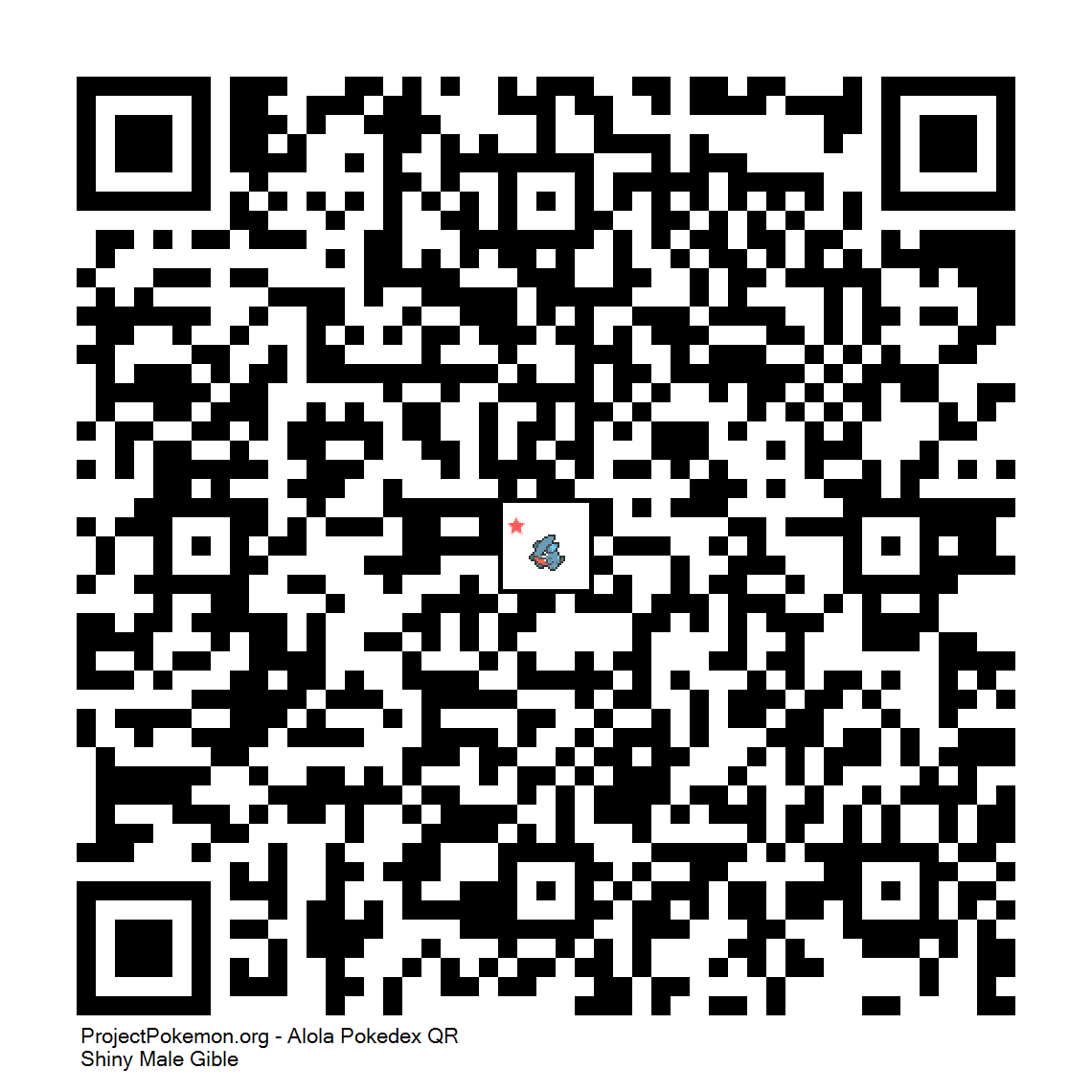 Cdigo QR de Gible variocolor